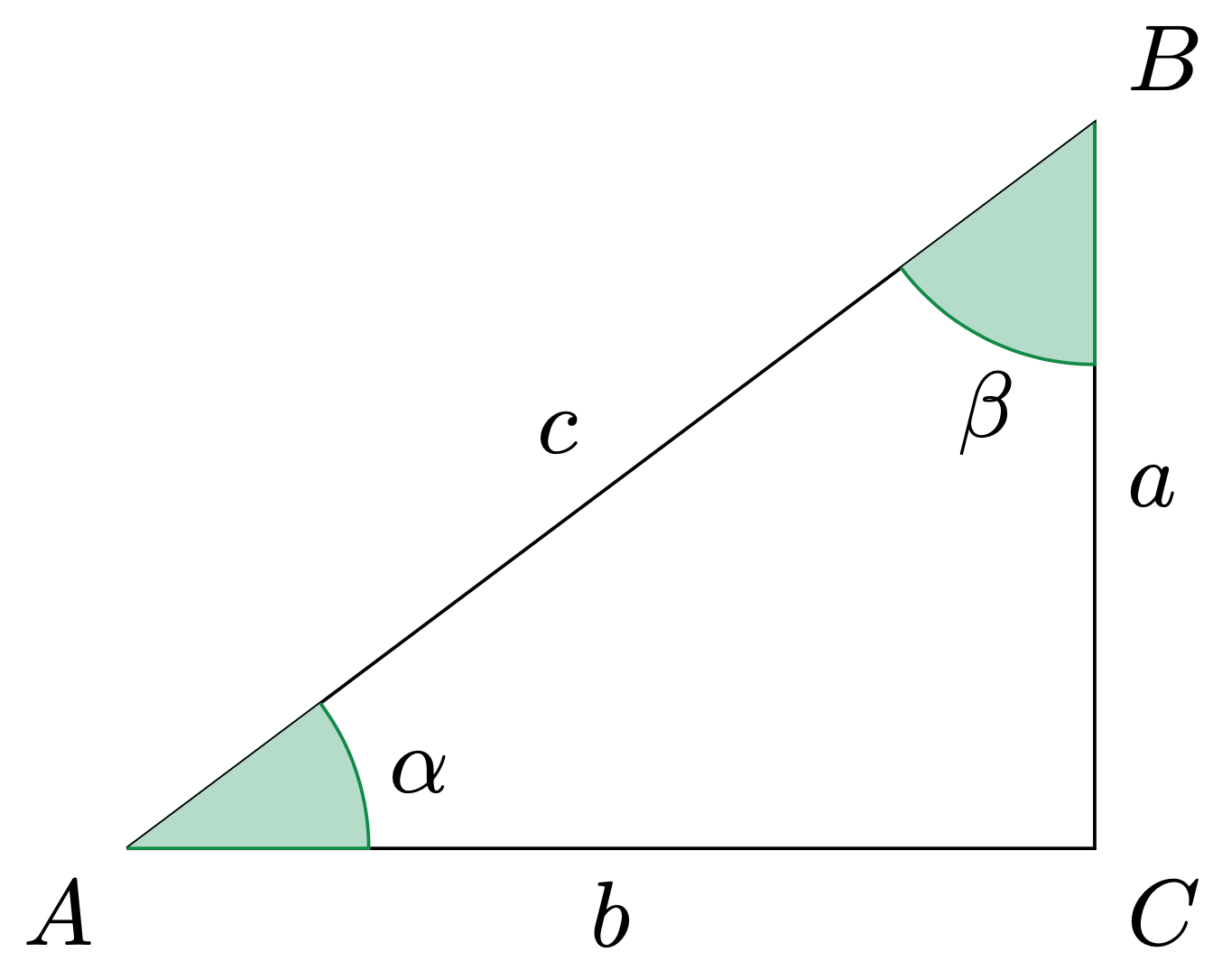 trigonométrie du triangle rectangle